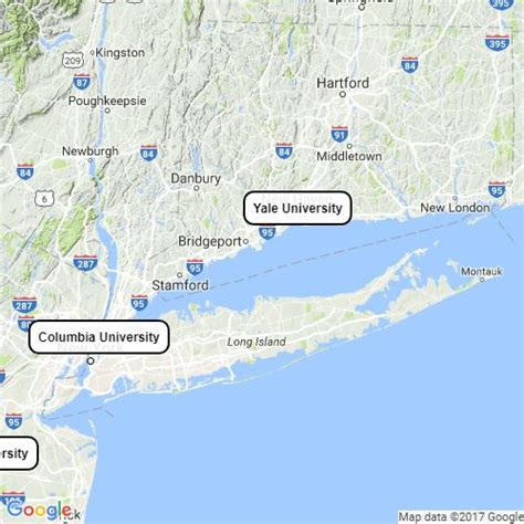Ivy League Schools Scribble Maps
