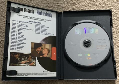 High Fidelity Dvd 2000 Pre Owned Ebay