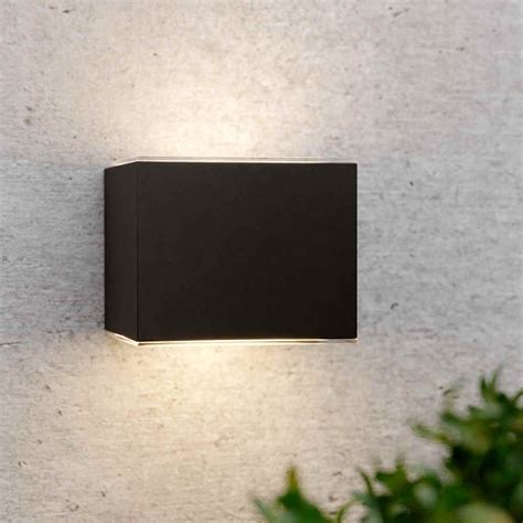 Outdoor Solar Powered Avon Up And Down Led Solar Wall Light