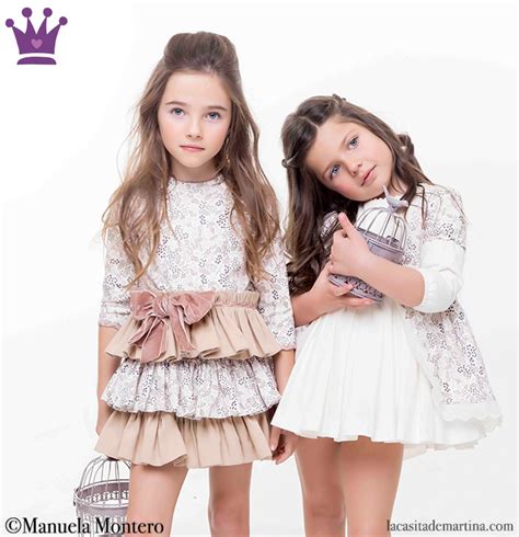 ♥ Manuela Montero Dulces Diseños De Moda Infantil Y Trajes De Primera