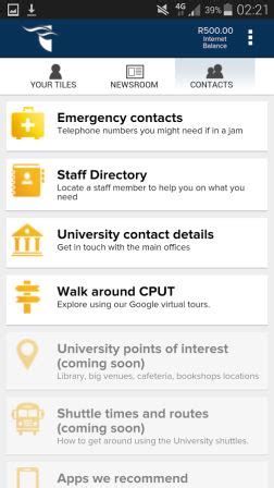 Cput blackboard is a safe learning environment, providing students with the option to integrate their social media environments. Free CPUT Mobile App - Blackberry, iPhone, Android and ...