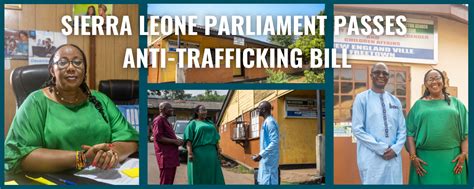 New Anti Trafficking Bill Passes Sierra Leone Parliament University Of Georgia