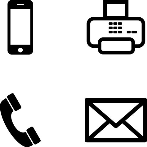 Symbol For Telephone In Email Signatures Clipart Best