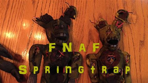 Fnaf Springtrap Plush Pattern Youtube