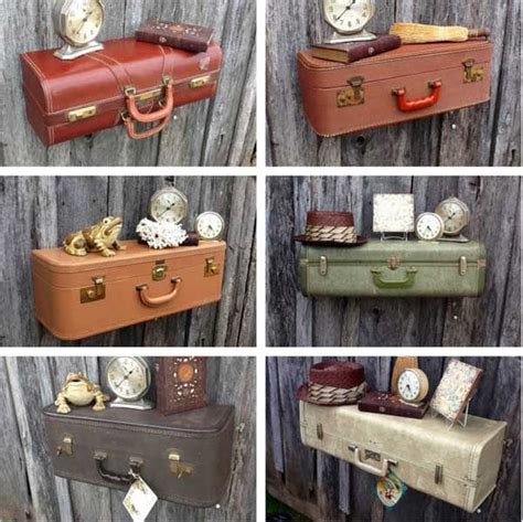 30 Fabulous Diy Decorating Ideas With Repurposed Old Suitcases Travel