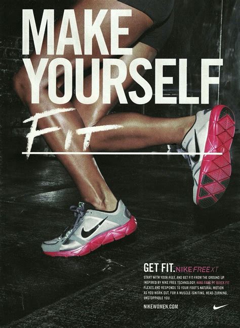 Maddy S Comm 640 Section 2 Nike Print Ads 5 Make Yourself Fit By