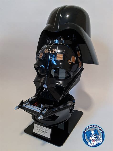 Darth Vader Exploded Helmet Stand For The Hasbro Black Series Etsy