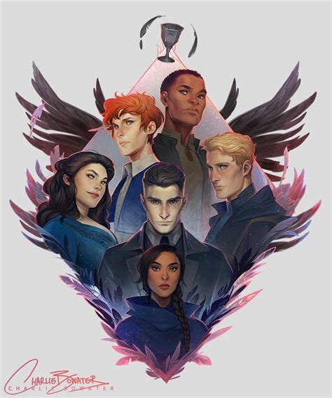 Plenty Of You Lovely Book Nerds Already Spotted It But Now I Can Share My Six Of Crows Gang