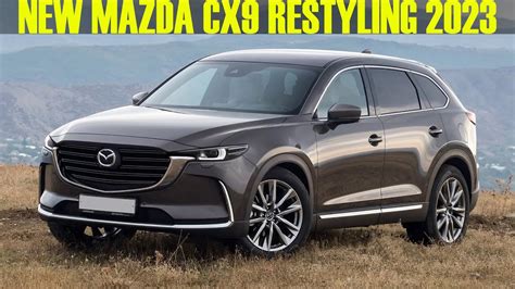 2022 2023 Restyling Mazda Cx 9 New Information