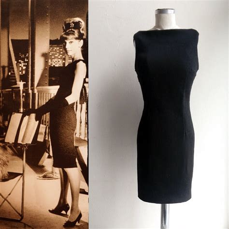 Little Black Dress Audrey Hepburn Style Lbd Pencil Dress Etsy
