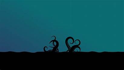 Kraken Minimalist 4k Wallpapers 8k Desktop Octopus