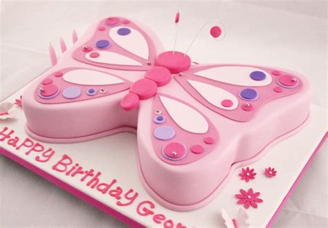 Pretty In Pink Butterfly Cake Au Butterfly