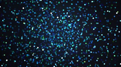Green Light Dark Blue Glitter Bokeh Hd Glitter Wallpapers Hd