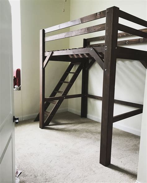 Queen King Full Loft Beds Custom Made To Fit Your Space Cool Loft