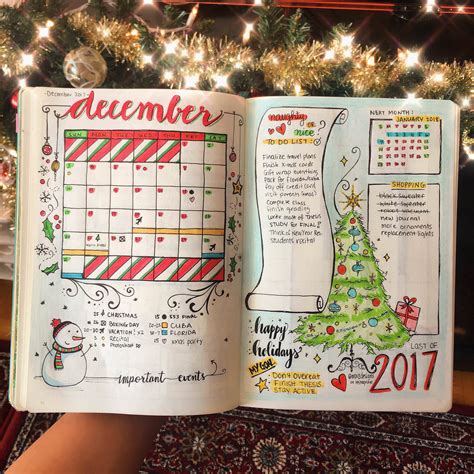 Ready For December Bulletjournal Bullet Journal Ideas Pages
