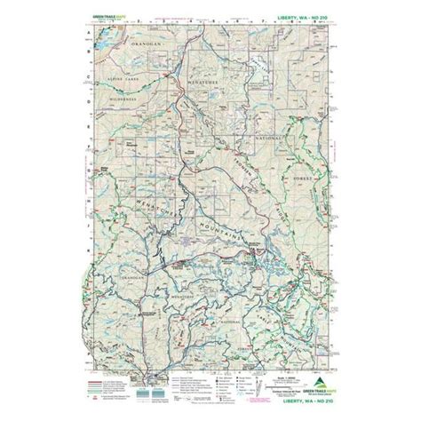 Cle Elum Wa No 241 Green Trails Maps Mtn Gear