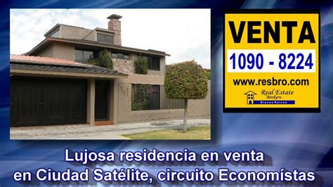 La vivienda es tranquila, el barrio dispone de zonas ajardinadas, supermercados, colegios, bancos, tiendas, estanco y todo tipo de servicio y suministro. Casa en venta Ciudad Satelite - Resbro - YouTube