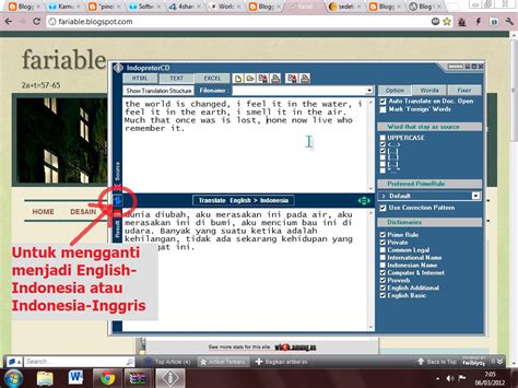 6 th pengalaman (akurat, cepat, profesional), 100% end payment. Terjemahkan Kalimat Bahasa Inggris ke Indonesia | fariable