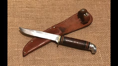 Western L 48 Boy Scout Knife Youtube