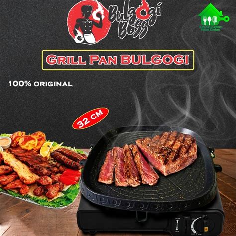Bulgogi Pan Side Stove Grill Grill Pan Korean Korean Korean