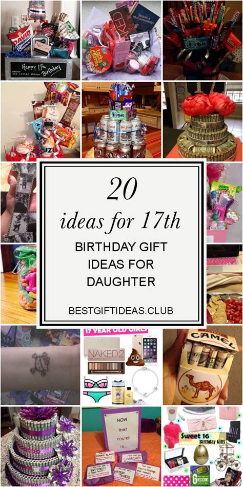 20 Ideas For 17th Birthday T Ideas For Daughter 17th Birthday