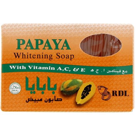 Rdl Papaya Whitening Soap 135g Online At Best Price Bath Soaps Lulu