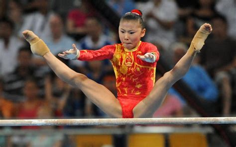 China Wins Gymnastics Duel
