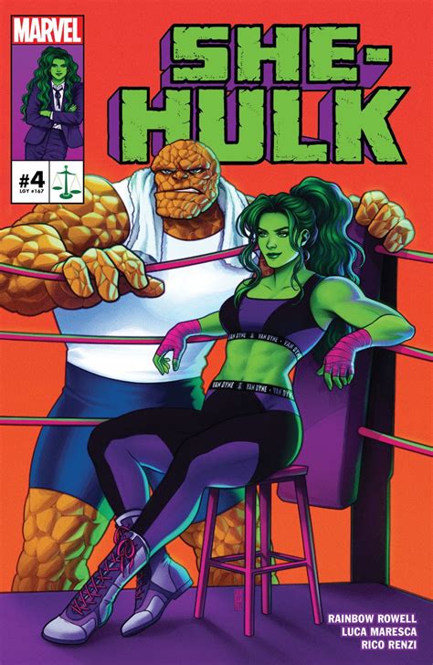 She Hulk 4 By Rainbow Rowell Travisjsmith Book Review Cannonball
