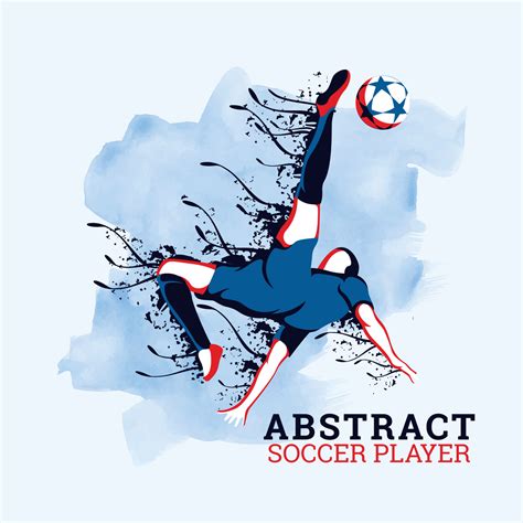 Abstract Soccer Player 207739 Vector Art At Vecteezy
