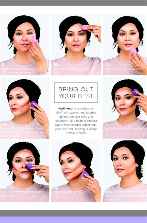 Steps For Highlighting And Contouring Contour Makeup Beauty