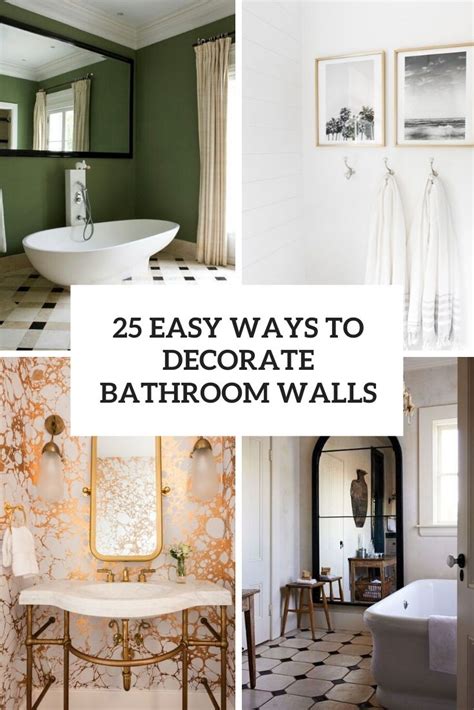 Trendy Decorating A Bathroom Ideas For A Stunning Look