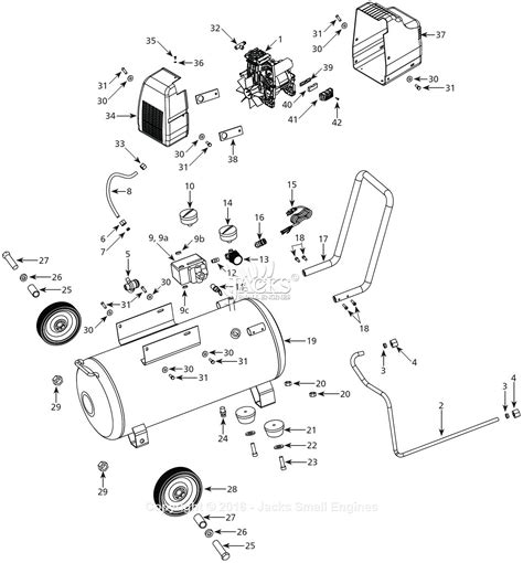 Campbell Hausfeld Compressor Parts Diagram