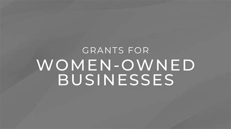 Grants For Women Owned Businesses Planted Marketing