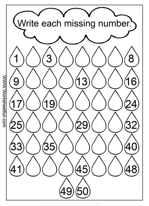 Printable graphs and charts with numbers. 9 Best Images of Printable Number 1 50 Worksheet - Spanish ...