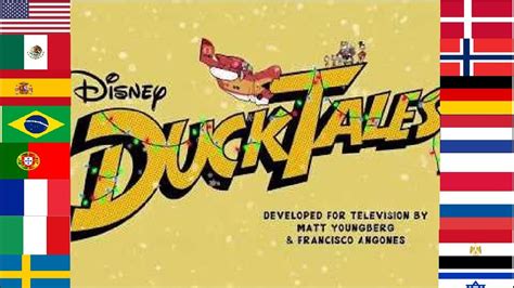 Ducktales 2017 Christmas Intro In 17 Languages Ducktales