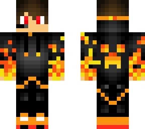 fire gamer boy (upgrade upgrade) | Minecraft Skin