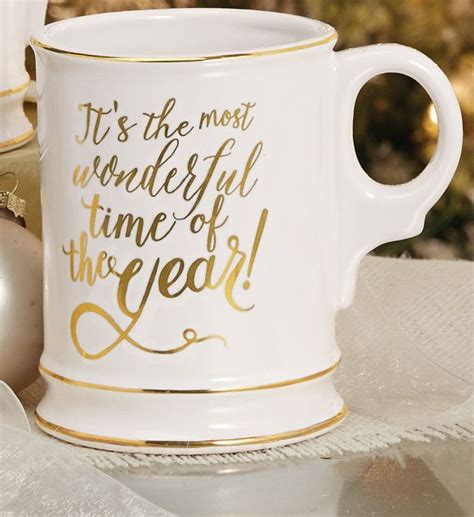 Most Wonderful Gold Glitter Mug Diy Christmas Mugs Merry Bright