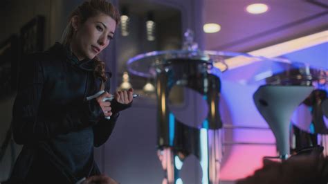 Altered Carbon Star Dichen Lachman Defends Naked Sword Fight Cnet