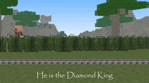 Minecraft song and animation diamond king by minecraft jams. Diamond King Original Minecraft Song Minecraft Animation ...