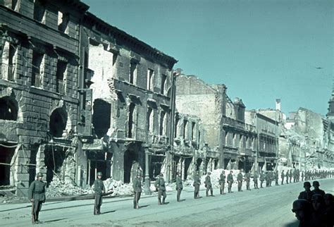 Invasion Of Poland 1939 Color Photos From Wwiis First Front