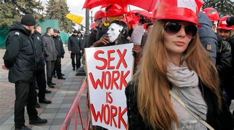 Sex Workers March In Ukraine Demanding Legalisation World Newsthe