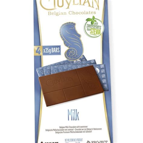 It's easy to make slowly melt your favorite vegan chocolate over a water bath, then let it cool a bit. Guylian No Sugar Added Belgian Milk Chocolate 100g