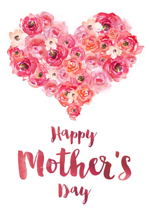 Free Printable Mothers Day Cards Templates Printable Download
