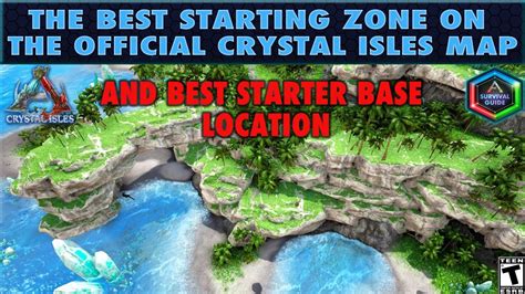 The Best Starting Zone On The Official Crystal Isles Map And The Best Starter Base Location