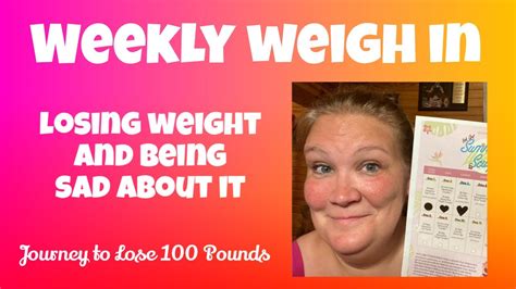 Weekly Weigh In Reflections On 100 Pound Weight Loss Journey