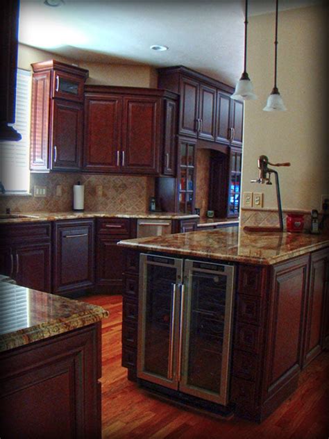 We did not find results for: Charleston Cherry Kitchen Cabinets Made by Lily Ann ...
