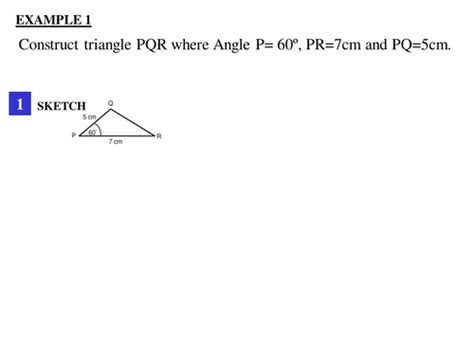 Constructing Triangles Teaching Resources