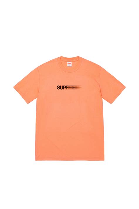 [SUPREME] MOTION LOGO TEE - Peach_SUPREME