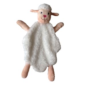 lamb doll security blanket | Baby security blanket, Cuddle blanket, Security blanket