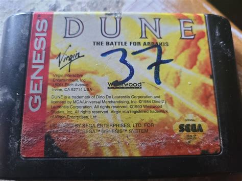 Dune The Battle For Arrakis Precios Sega Genesis Compara Precios